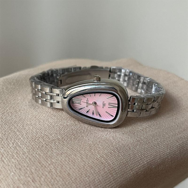 Snakehead Steel Belt Chain Watch Women's Light Luxury Commuting High Sense Simple Quartz Women's Watch