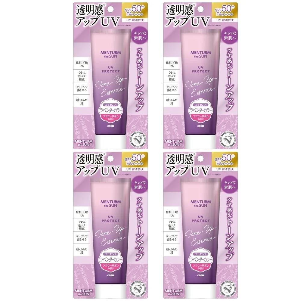 Menturm Солнце UV Защита Тон-ап Эссенция SPF50+ PA++++ 80г 4 шт.