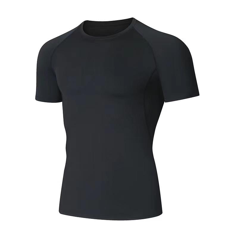 Herren Hochelastischer Schnelltrocknender Feuchtigkeitstransportierender Langarm-Sportanzug für Basketball und Laufen