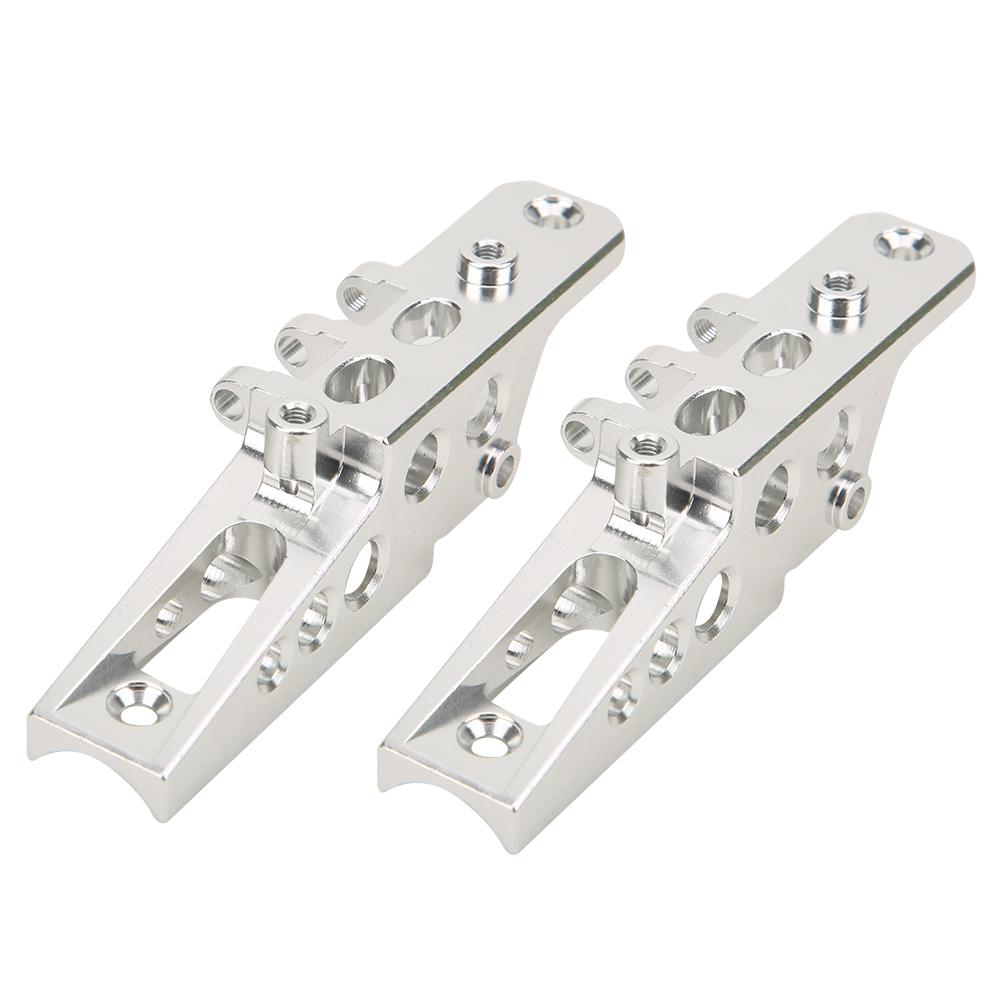 Front and Rear Shaft Shock Fittings Kit for Axial RR10 90048 Wraith 1 10 RC Crawler CarSilver