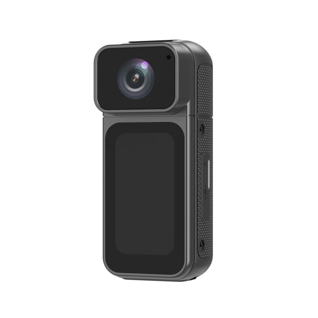 Neue S80 Großbildschirm Mini-Daumenkamera 1,47 Zoll IPS Freisprech-Tragbare Kamera 180° Dual-Objektiv 2.7K 1080P Langlebiger Akku Anti-Verlust Mp4 Mini-Kamera