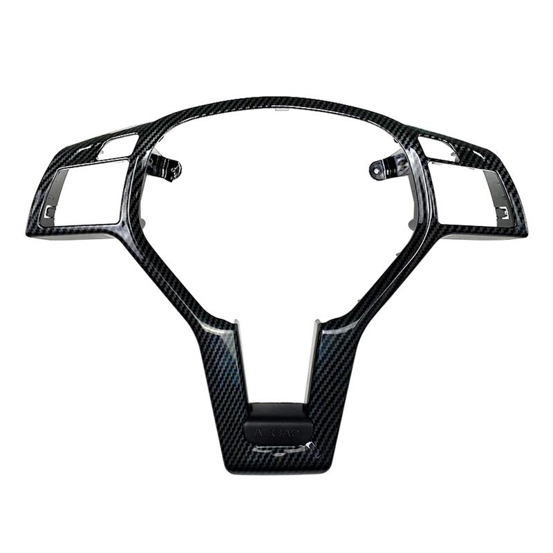 Car Steering Wheel Cover ABS Decorative Trim For Mercedes Benz CLA/ SLK/ E/ C/GLA-CLASS C117 C207 C172 C218 W204 W212 X156