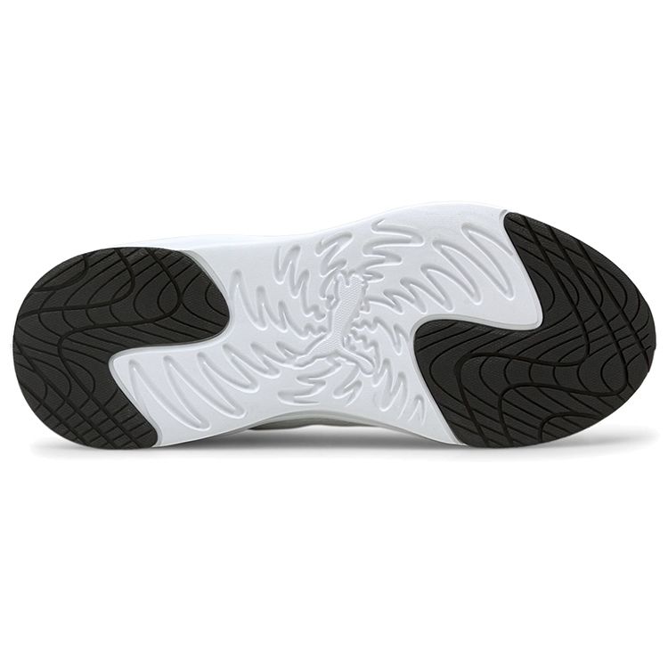 Puma Softride Series Fabric Softride Fitness Round Toe Comfortable Low Top Lifestyle Casual Shoes Women Sneaker White Black 195086-01