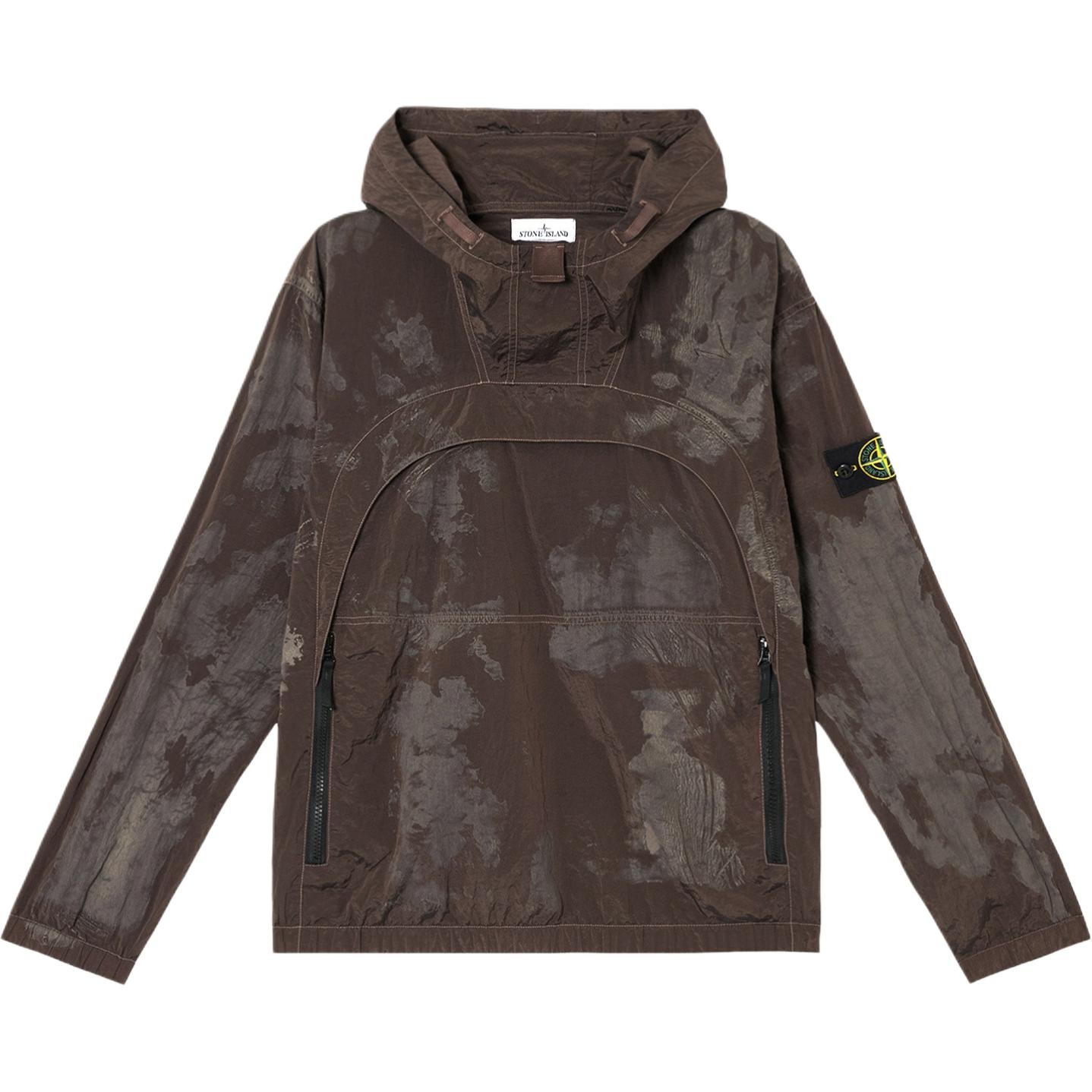 

Stone Island Camouflage Hooded Long Sleeve Jacket Men jackets Military-Green K1S1512000-06S0A78-V0054 M