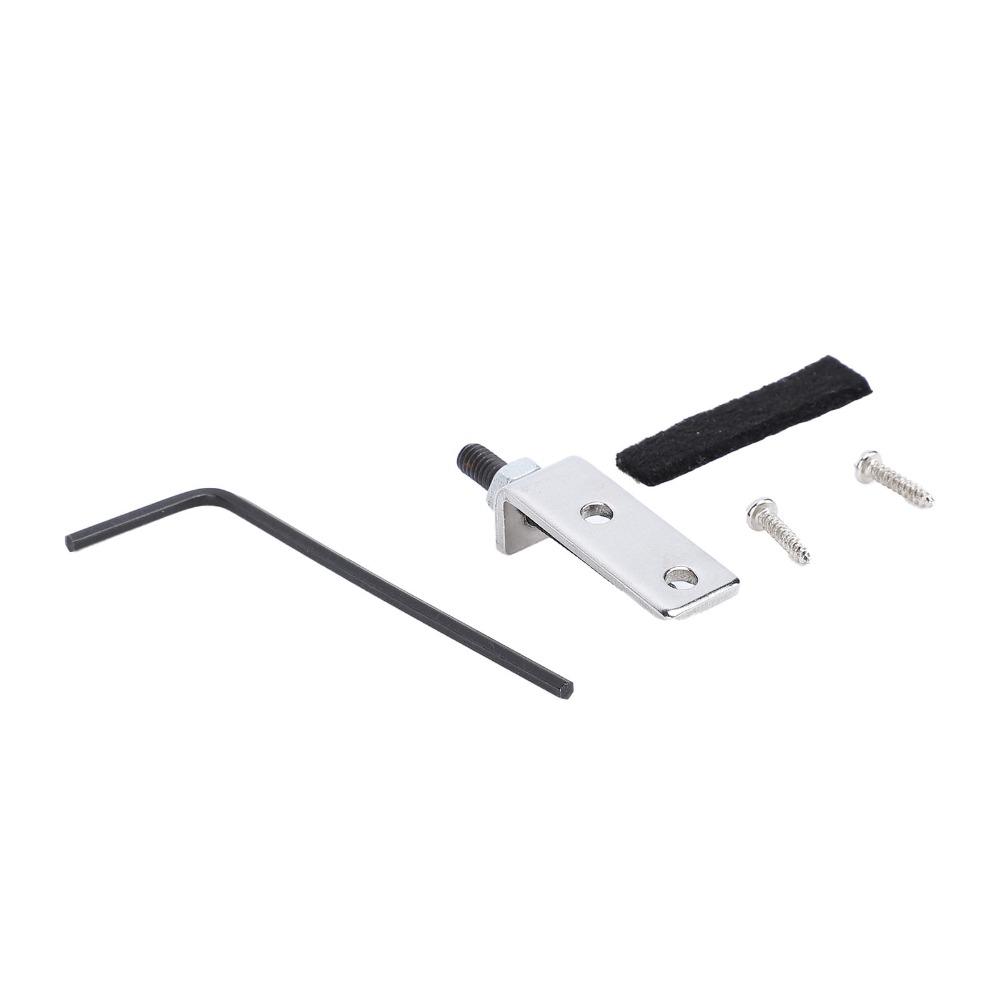 2sets Metal Tremolo Guitar Bridge Stopper Tremolo Bridge Stabilizer Kit Electric Guitar