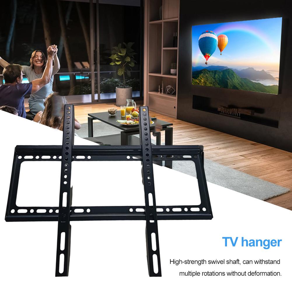 26-63inch TV Mount Monitor Holder Universal Low Profile Flat TV Wall Mount Adjustable TV Rack with Level for LCD LED TV Screen