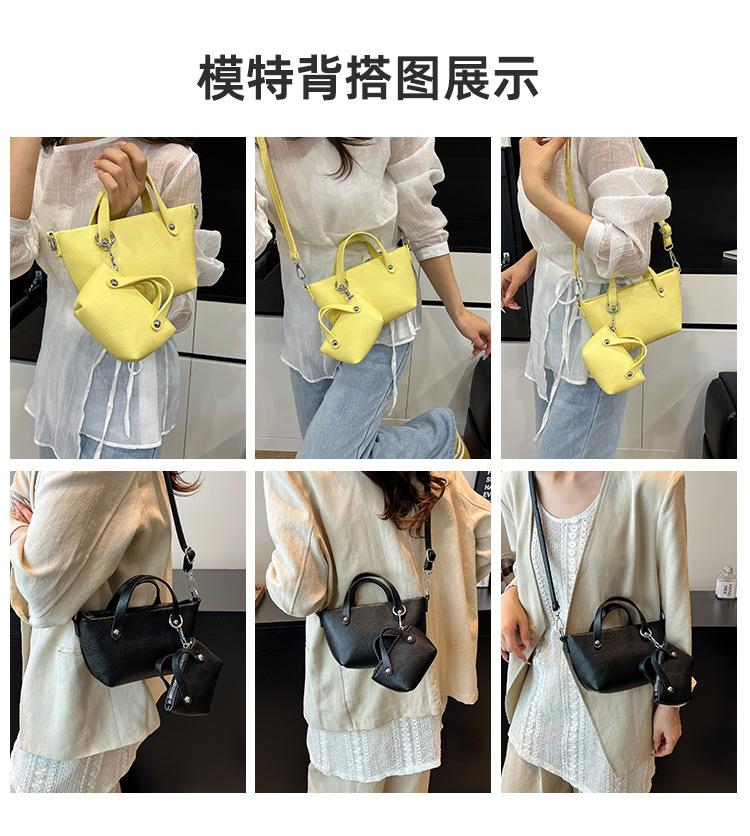 2025 new summer small bag women's versatile shoulder messenger bag popular this year Korean version portable tote bag