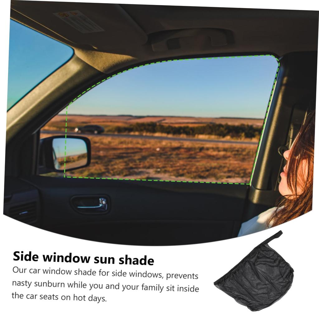 Baluue 2pcs Car Window Shade Car Window Visor for Car Window Shade Visor Shade