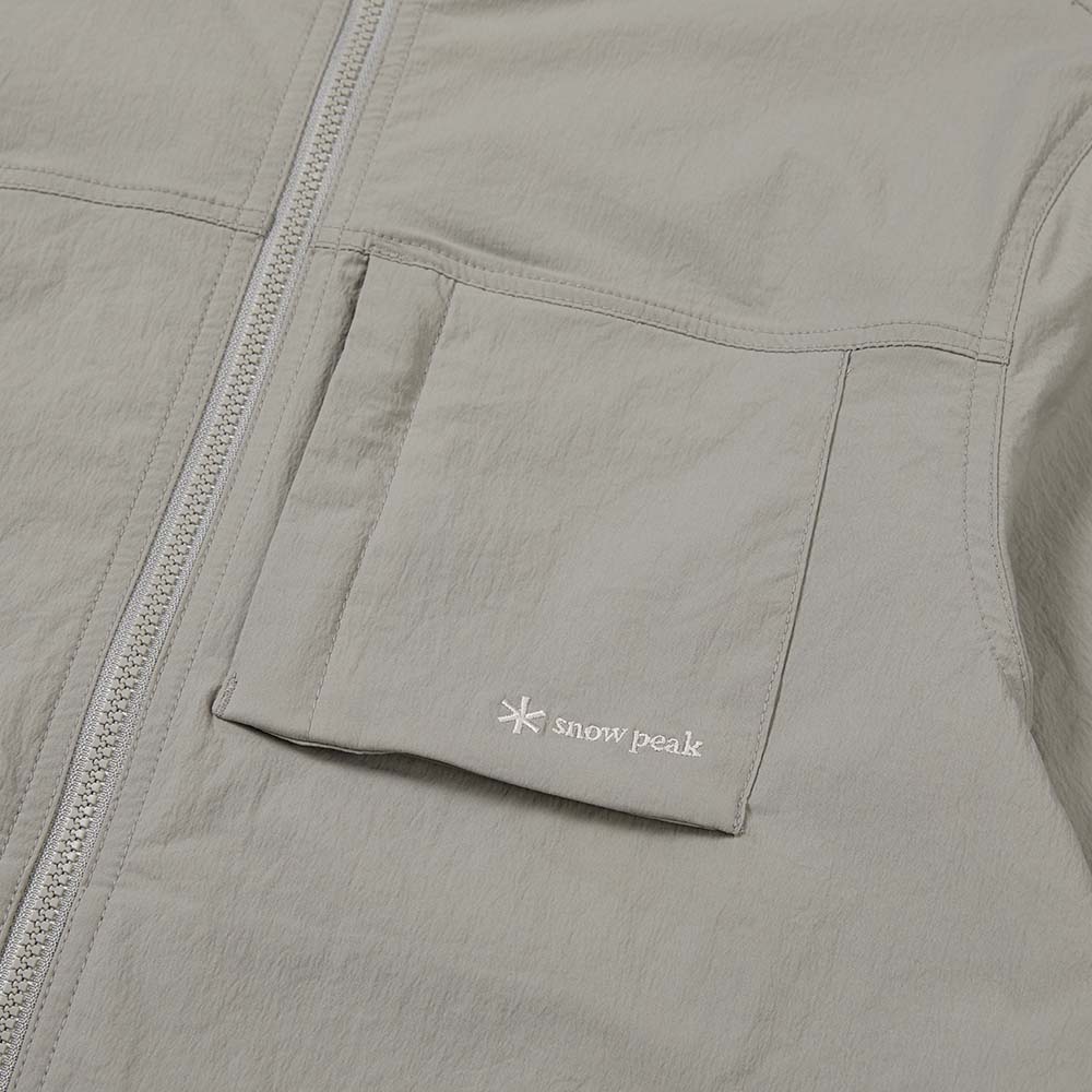 [Snowpeak] Kids' Root Out-pocket Windbreaker Fog Gray (S24MKRWB80)