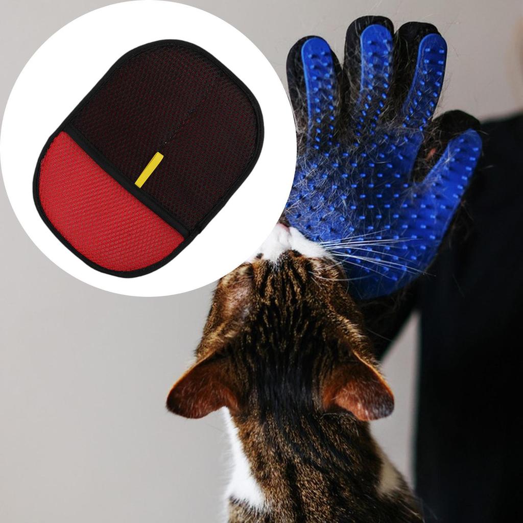 Cat Hair Removal Glove Bristling Mitt Supplies Multifunction Electrostatic Grooming Gloves