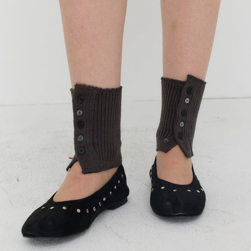 DEARSTALKER 2WAY BUTTON KNIT WARMER - 3 COLOR