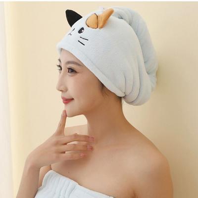 No Shedding Drying Hair Towel Strong Water Absorbent Microfiber Hair Drying Wrap  Women