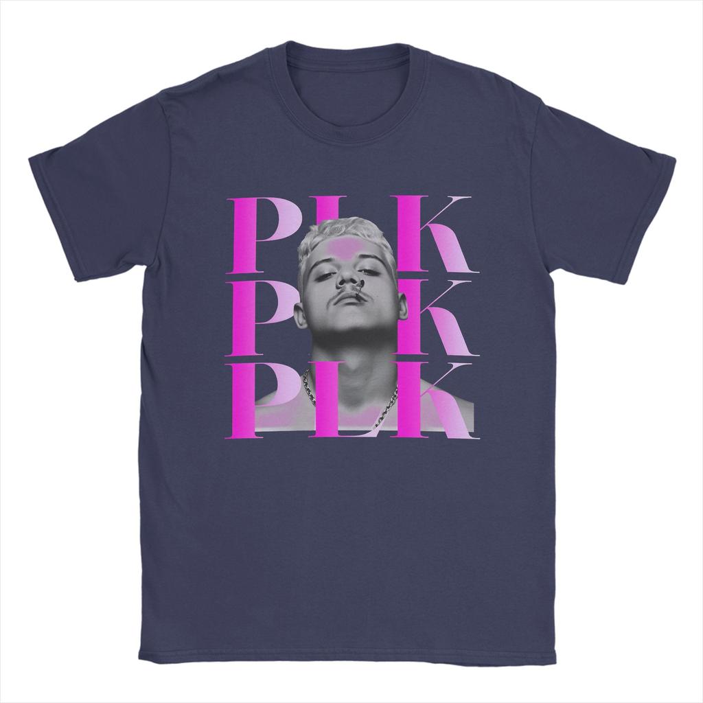 Rapper Plk Face T Shirt for Unisex 100 Cotton Funny TShirt Crewneck Tee Shirt Short Sleeve Clothing Plus Size