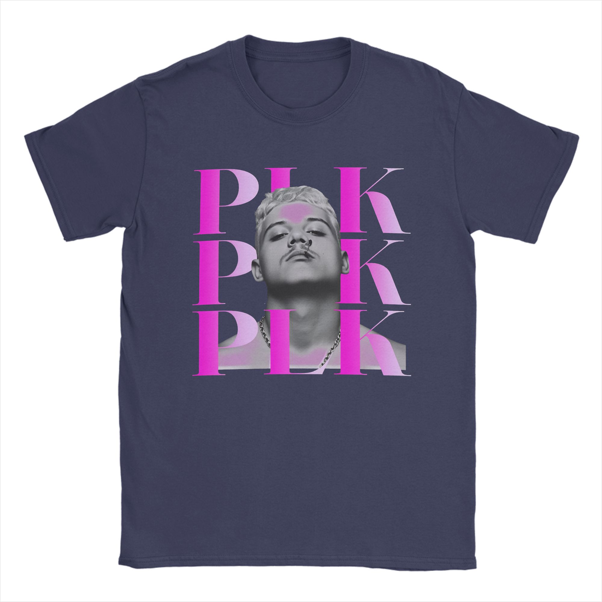 

Rapper Plk Face T Shirt for Unisex 100 Cotton Funny TShirt Crewneck Tee Shirt Short Sleeve Clothing Plus Size 4XL
