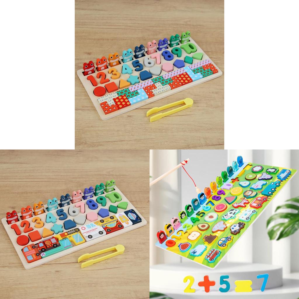 Hölzerne 3D-Puzzleblöcke für Kinder Zum frühen Lernen Pädagogisches Spielzeug für Vorschulkinder