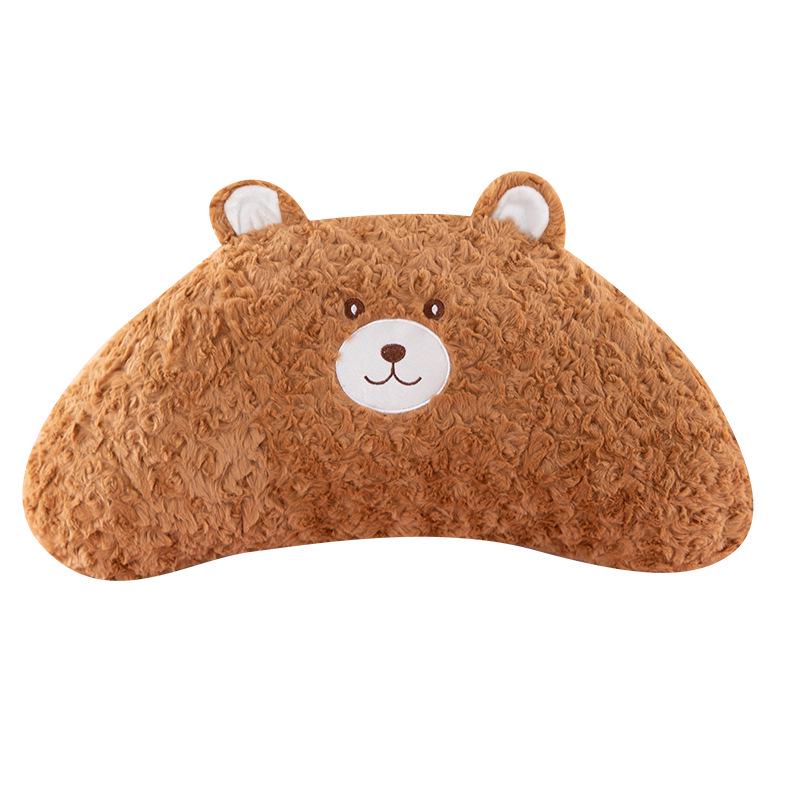 Adorable Plush Bear Pillow Cushion - Perfect for Office Naps & Birthday Gifts