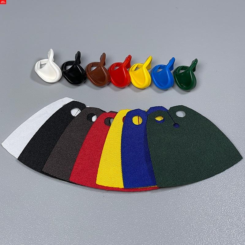 Peças MOC Cabeça Capuz Capacete Abaixado Figura 4cm Corpo Acessório de Roupa 30381 15428 blocos de construção brinquedos presentes para crianças