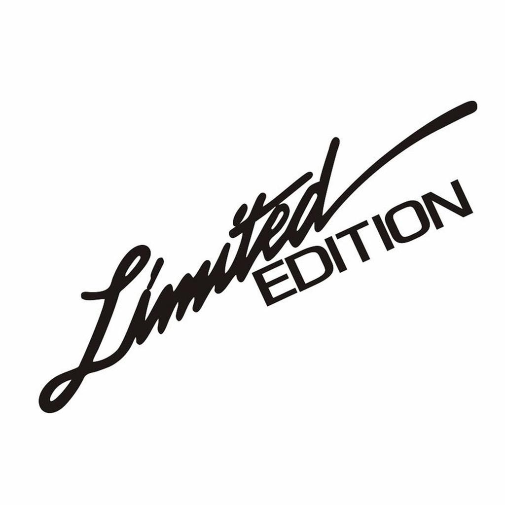Car LIMITED EDITION Sticker Creative Reflective Car,styling Sticker Vinyl Reflective Decal Car Decoration Accessory