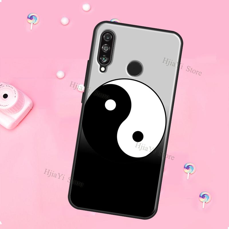 

Yin Yang Black White For Huawei Honor Magic 5 Lite X8 X9 X8a X9a 50 70 P20 P30 P40 P50 P60 Pro P Smart 2019 Case P Smart 2019