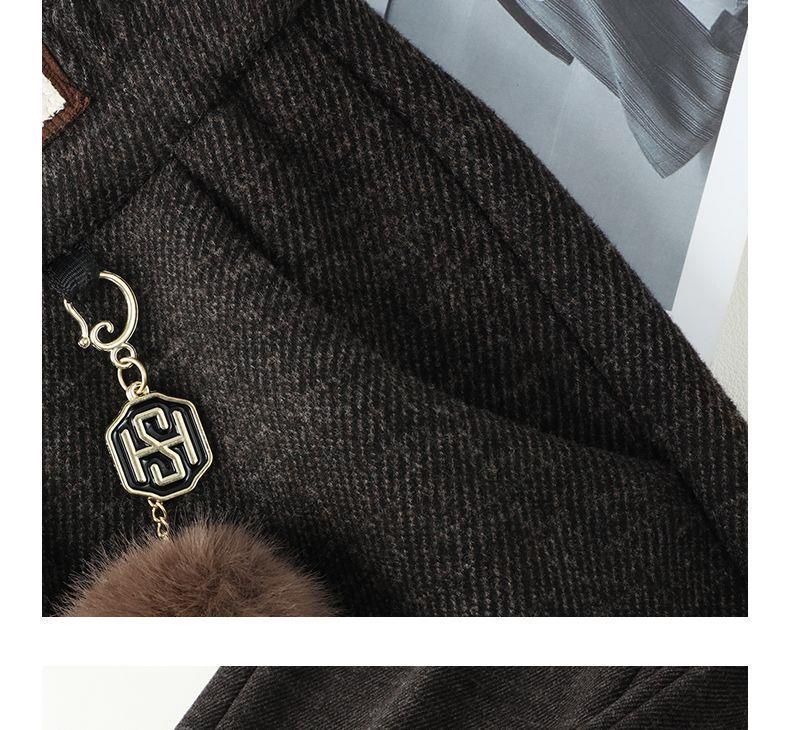 Autumn/Winter 2025 High-Waist Loose Pants for Seniors - Thick Casual Straight-Leg with Pockets