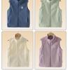 Children's Fleece Vest 2025: Boys' & Girls' Thickened Zipper Sleeveless Jacket for Autumn/Winter