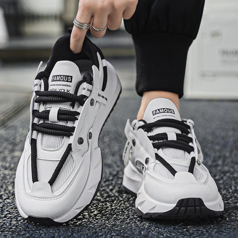 Fashion Shoes For Men White Casual Sneakers Male Sport Walking Shoes Platform Man’s Sneakers Street Style