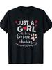 Funny Faux Fur Mom Just a Who Loves Her Faux Fur Gift Graphic Print T-Shirt for Men And Women Novelt