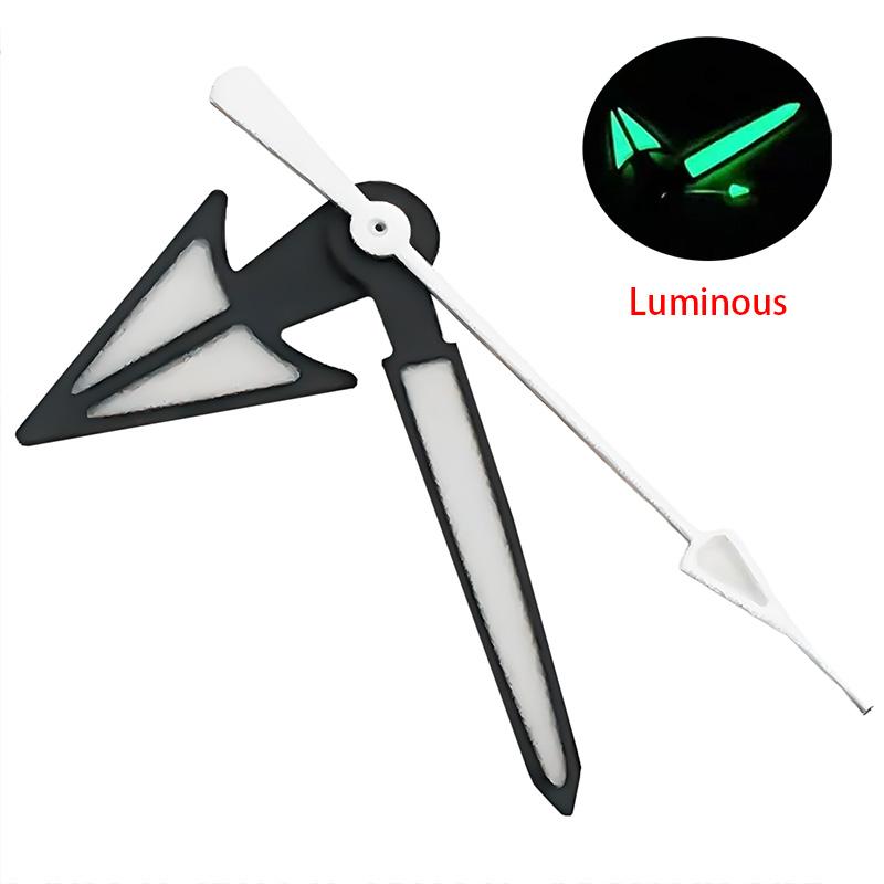 

Black Watch Hands Needles fit for NH 35 NH36/4R/7S Automatic Movement Watch Accessories Parts Green Luminous Watch Pointer чёрный