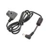 Versatile D-Tap To DC5.5x2.5MM Right Angle Cable Power Cable V-Mount for Bmcc BMPC Camera Power Supplies Accessory