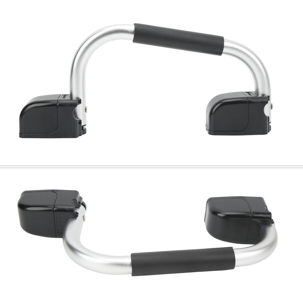 Folding RV Assist Handle with EVA Grip Aluminum Alloy Entry Door Hardware for Caravan Motorhome Trailer Entry Door Assist Bar