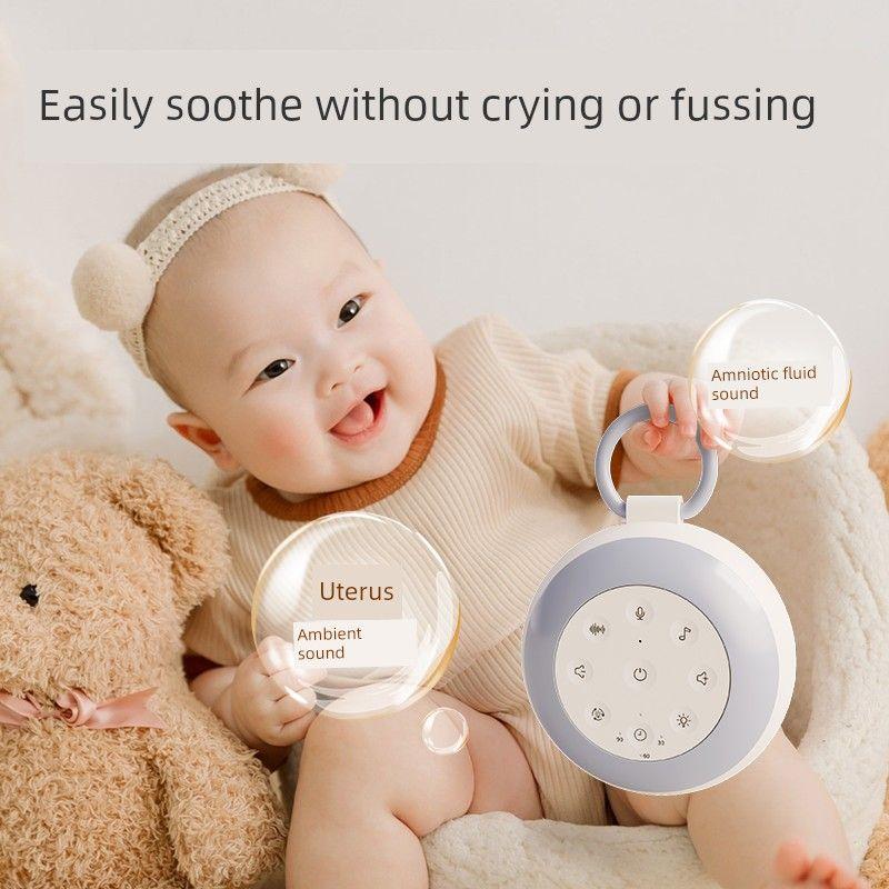 

Fairygo White Noise Machine Sleep Aid Baby Soothing Sleep Aid Device Baby Sleep Aid Music Player Speaker [Mom-Saving Tool] 30-Day Free Trial