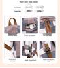 Women's Retro Plaid Large Capacity School Backpack - Japanese College Style