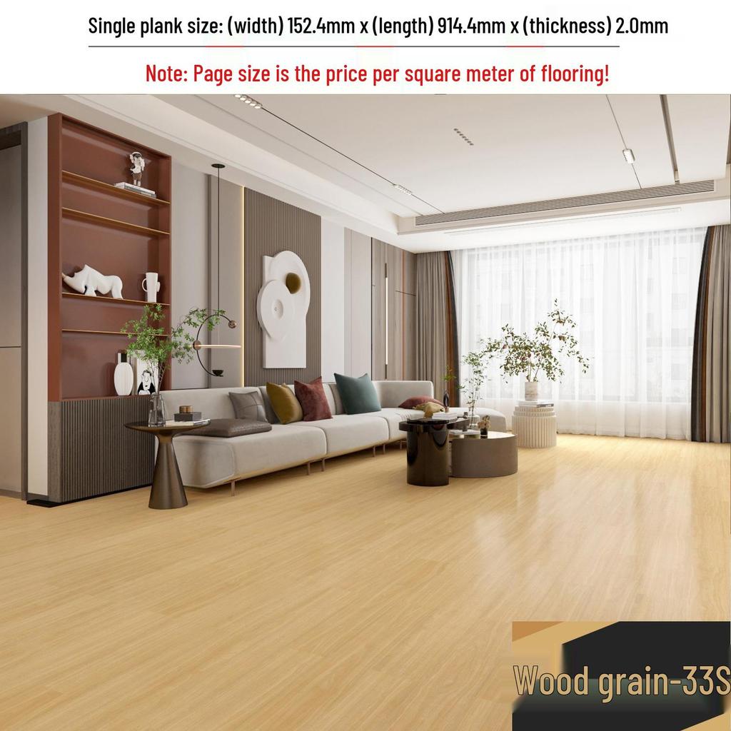 מדבקת רצפת אבן ויניל עמידה למים עם הדבקה עצמית: כיסוי PVC עבה ועמיד בפני שחיקה לחדרי שינה