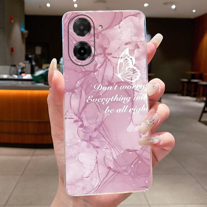 Case For Xiaomi Redmi A5 Flower Butterfly Phone Shells For Redmi A5 4G Soft Silicone Transparent Funda TPU Protective Back Cover
