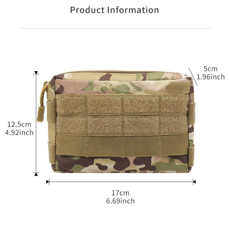 1 Piece Simplicity Men Waist Bag Tactical Pouch Medical Nylon Outdoor First Aid Bag Belt Pouch Sports Hunting Bag