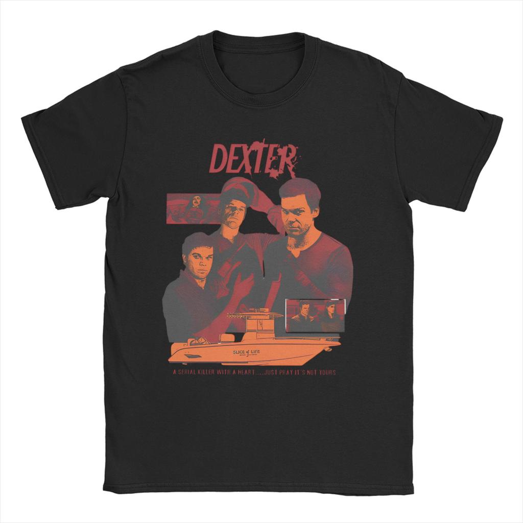 Dexter Morgan Tonights The Night TShirts Unisex WoUnisex Horror Film 100 Cotton Tees Round Neck Short Sleeve T Shirt Gift Clothes