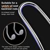 4Pcs Car Seat Headrest Hook Heavy Duty Stainless Steel Multifunctional Universal SUV Auto Seatback Mount Organizer Hanger Car Interior Accessories