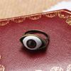Fashion Retro Exaggerated Gothic Rings Eye Rings Punk Fashion Jewelry Eyes Rings for Men Women