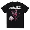 Music Band Gorillazs Punk Rock Print T Shirt 90s Casual Fashion Short Sleeve Plus Size T Shirt Unisex Harajuku Summer Tees