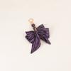 Women's Ribbon Bow  Fashion Weaving Silk Scarf Keychain Pendant Keyring Charm Bag Car Keychain Keychain Accessories