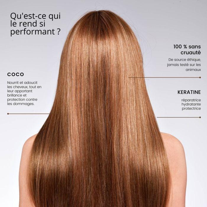 Sérum - RoseBaie - Cristal Kératine X Coco - 100 Ml - Hydratant - Tous Types De Cheveux