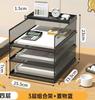 1pcs Desktop File Rack, Metal Data Rack, File Frame, Multi-layer File Storage Rack, Office Folder Storage Box, Bookshelf