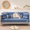 Modern Soft Sofa Cover for Living Room Non-Slip Solid White Lace Sofa Cushion Mat Simple Style Cloth Sofa Towel Home Couch Decor