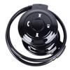 Bluetooth Headphone Clear HiFi Sound Foldable Wrap Around Head Wireless Headset for Running Sports