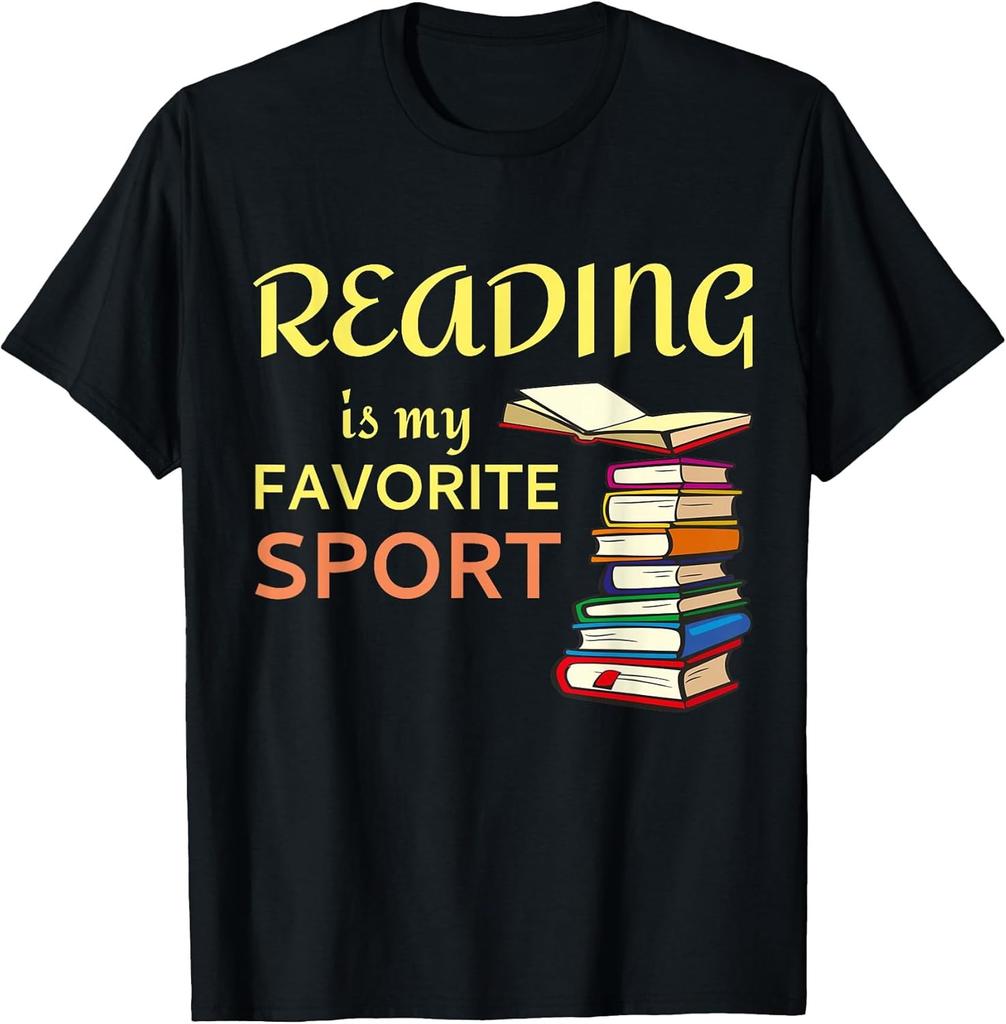 NEW LIMITED! Funny Reading Is My Favorite Sport for Book Lover Tee - MADE IN USA