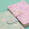 Cute Cat Design Notebook Cute Cat PU Leather Magnet Buckle Notebook Student Diary Notebook 64K Cat Cover Writing Utensils Pencil Stationery Girls New