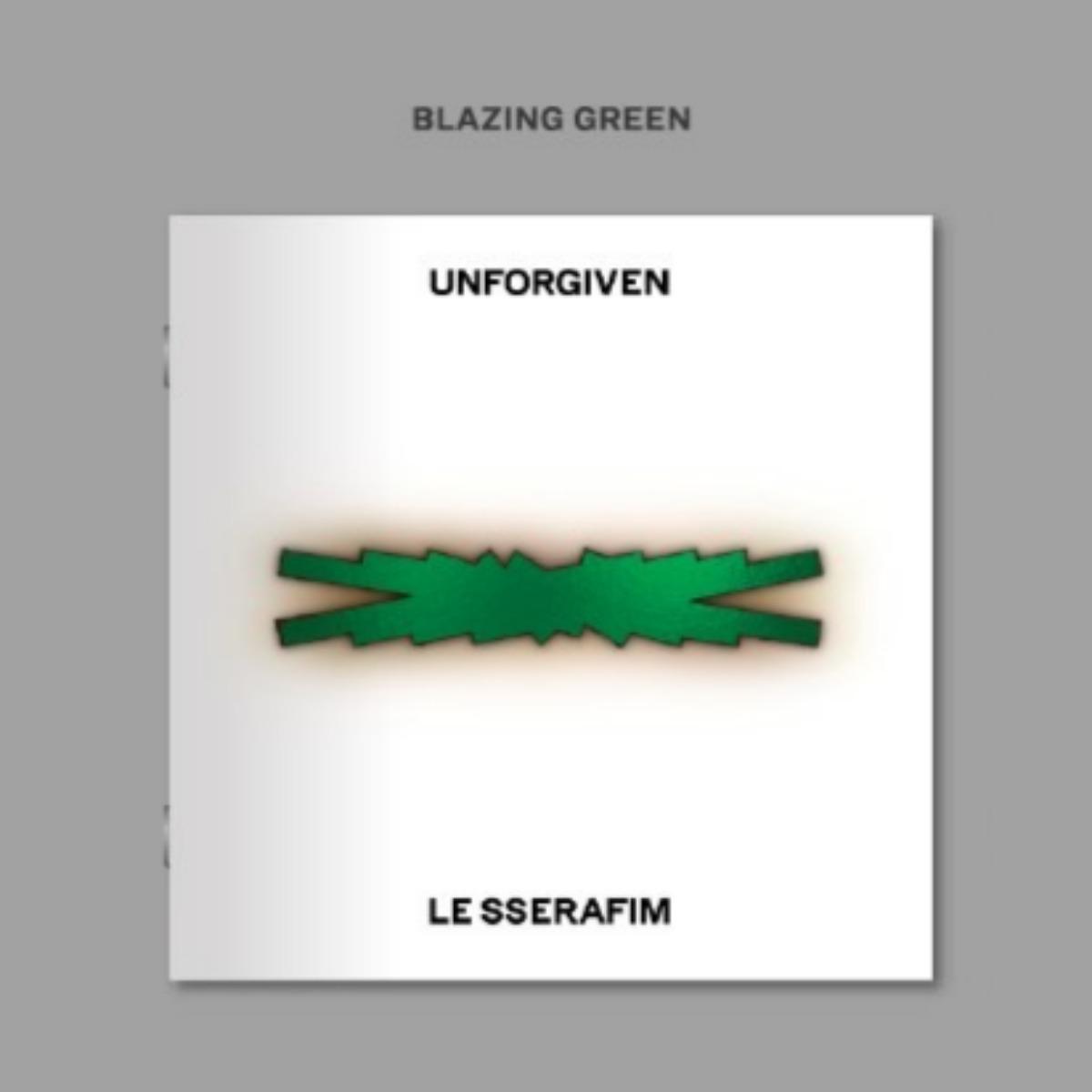 

LE SSERAFIM - UNFORGIVEN / 1-й студійний альбом (КОМПАКТ вер.) BLAZING GREEN