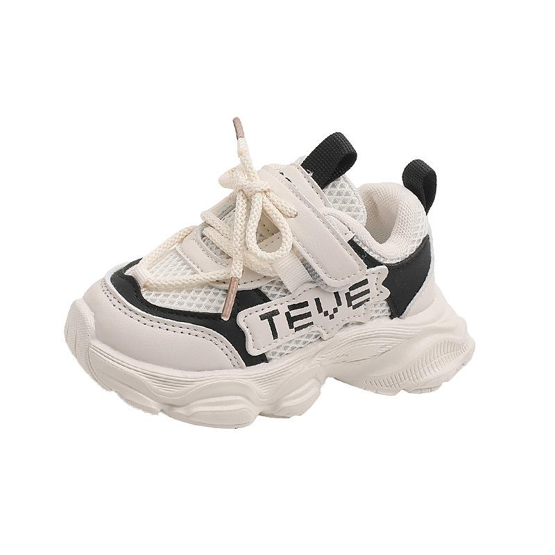 Fashion Kids Baby Boys Girls Casual Shoes Non-slip Soft Soled Children Outdoor Sports Sneakers Breathable Light Shoes