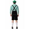 M-XXL Oktoberfest costume Oktoberfest, Munich, suspenders, men's plaid suit beer party