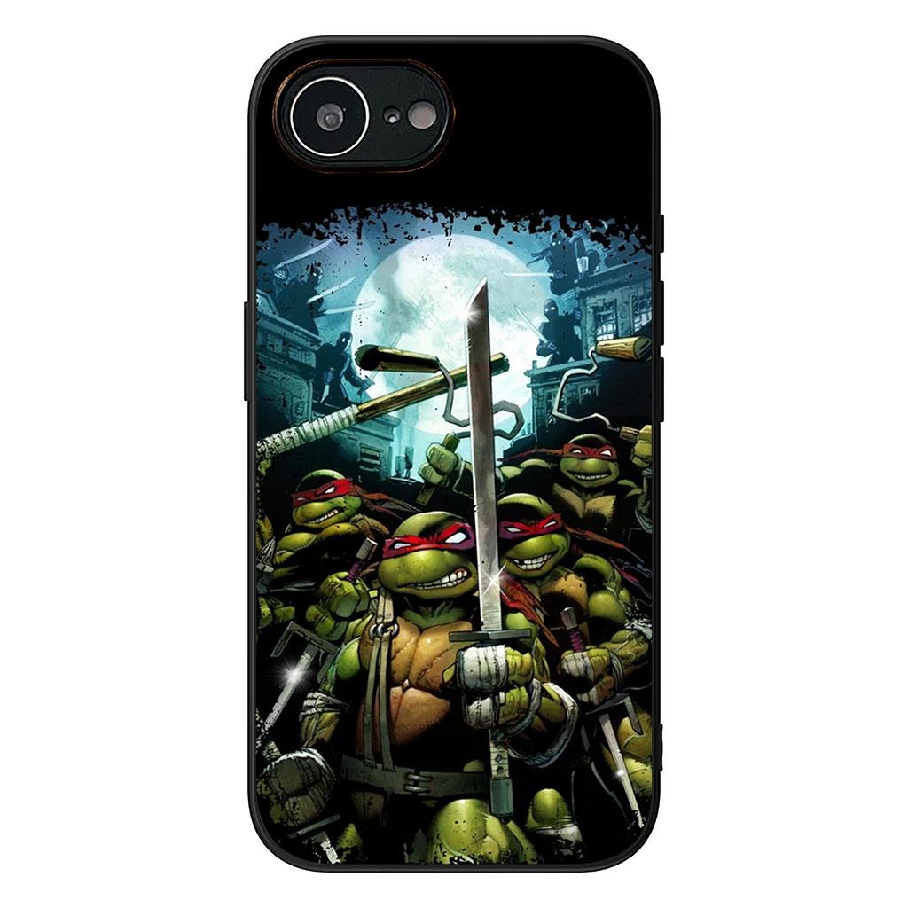 Ninja Comics Turtles Anime Phone Cover for Apple iPhone 17 16 11 Pro XS Max XR 6 7 8 Plus 16E SE 2020 Air 5 SE2 Case